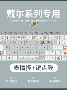 适用戴尔灵越14Plus7420键盘膜16Plus7610 7620笔记本13pro5310 5320电脑14pro5410 5420 5425键盘保护膜3520