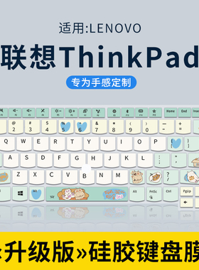 适用联想ThinkPad X1 Carbon 2023键盘膜E14 E15 E16笔记本T14 T16 X13 S2电脑ThinkPad neo键盘保护膜E480套