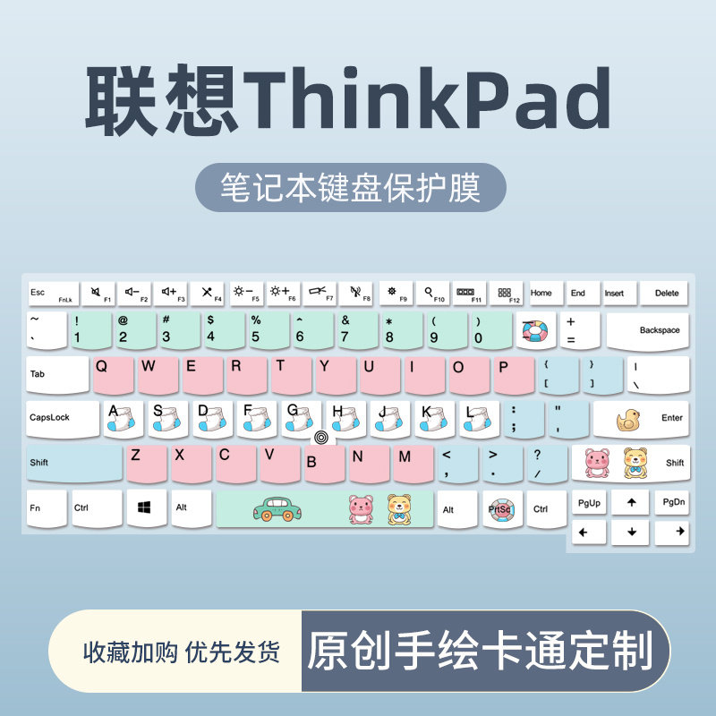 适用联想ThinkBook 14p 15P键盘膜13x 13s笔记本电脑ThinkPad X13翼E480 E580 E590 E490键盘保护膜E570 E470图片