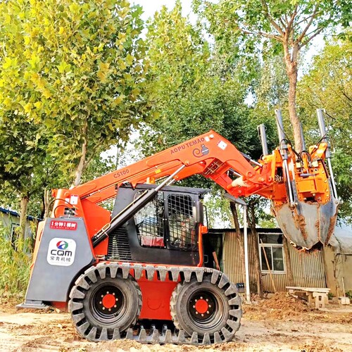 常青瓣式挖树移栽机 Tree Transplanting Machine全新液压挖坑机