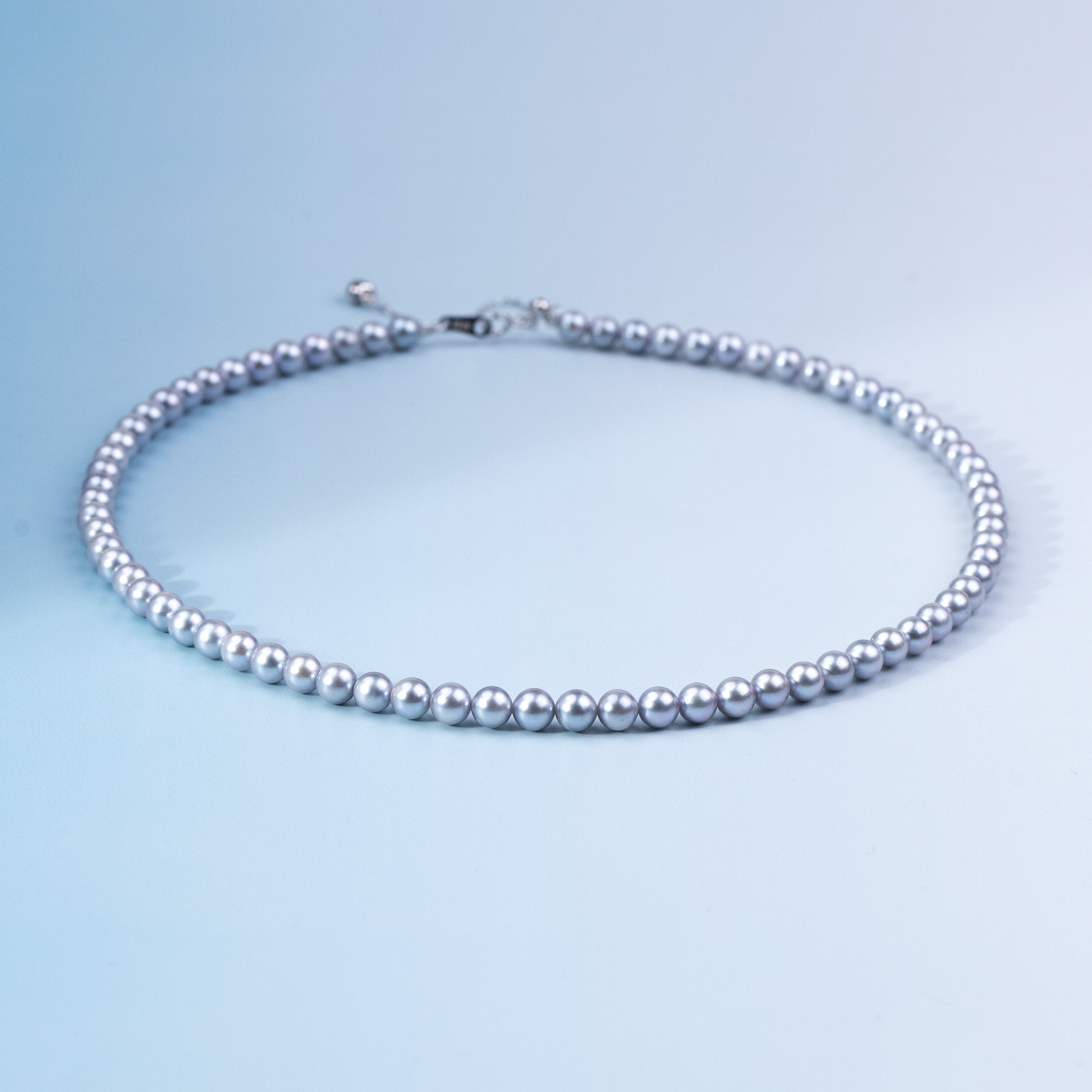 ANGEPERLE/天使之泪海水珍珠Akoya真多麻色项链5-6mm,珠宝/钻石/翡翠,颈饰,淘宝优惠券,粉丝福利购,淘宝优惠卷