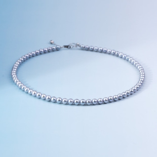 ANGEPERLE/天使之泪海水珍珠Akoya真多麻色项链5-6mm