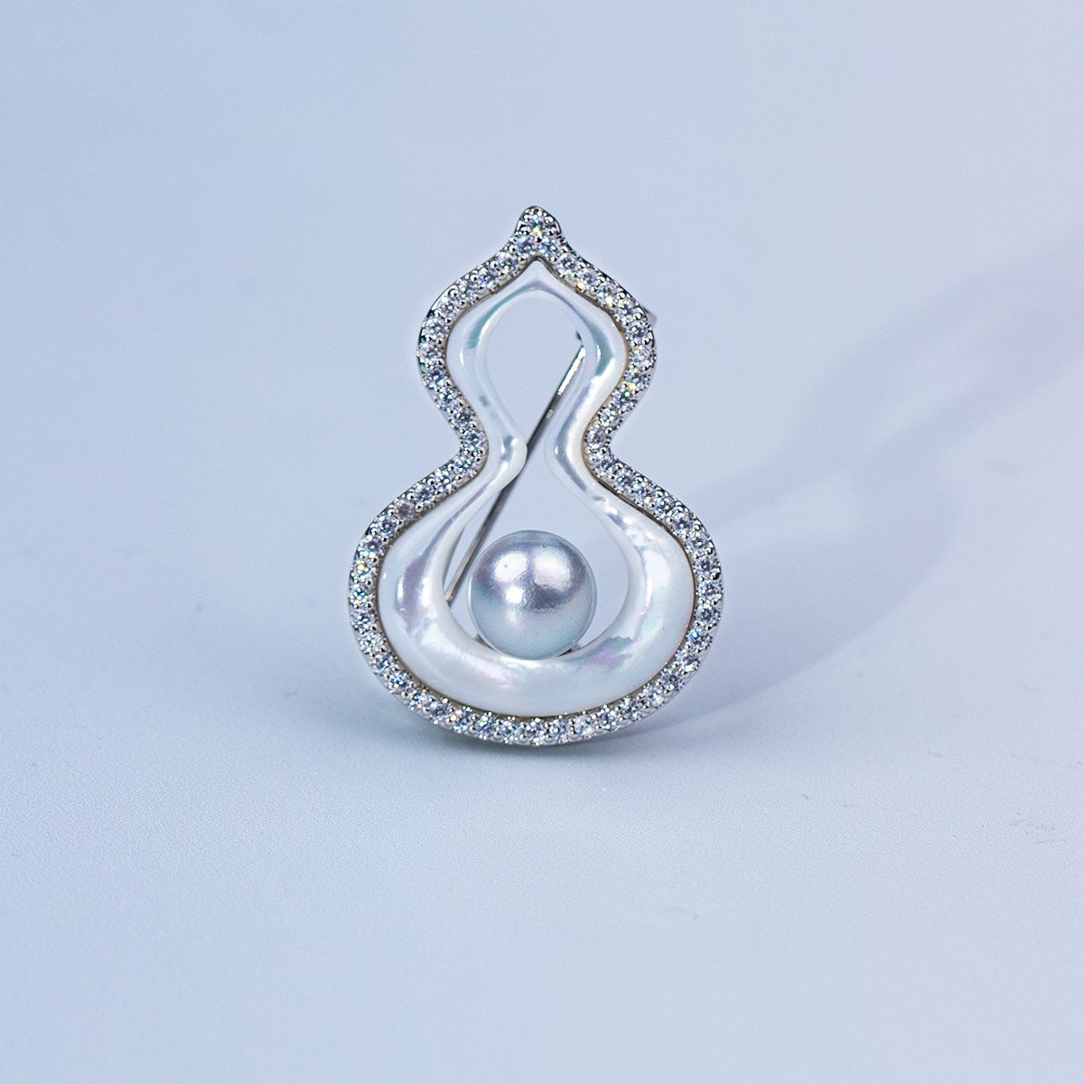 【林依轮专属】天使之泪海水珍珠Akoya真多麻色胸针8-9mm时尚气质,珠宝/钻石/翡翠,胸饰,淘宝优惠券,粉丝福利购,淘宝优惠卷