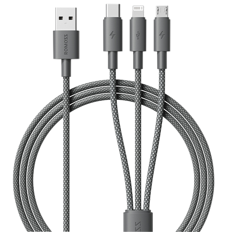 罗马仕PD快充手机数据线CtoL充电器27W大功率闪充适用于iPhone8/X/11X12X13/14promax平板i