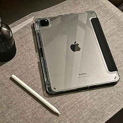 Y折iPad高透亚克力防弯保护壳