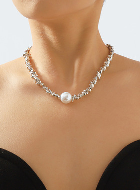 11354欧美跨境轻奢项链优雅简约