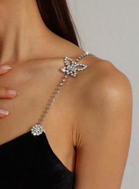 欧美跨境饰品简约气质超仙蝴蝶身