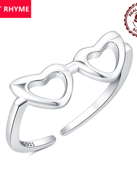 跨境现货爆款S925纯银趣味墨镜开