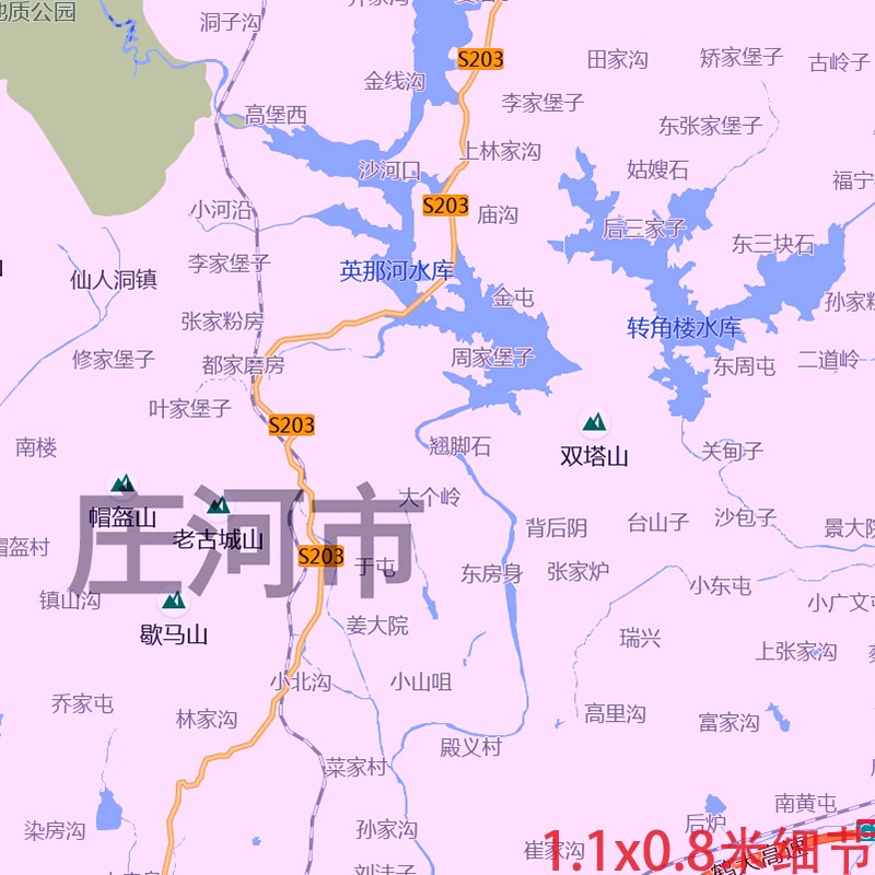 大连市地图JPG电子版辽宁省可订制高清图片素材2025年
