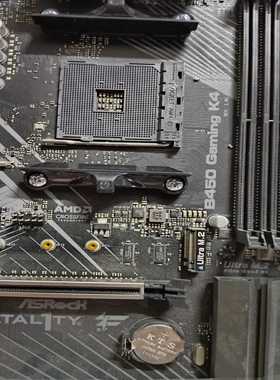 （议价)议价华擎b450GAMINGK4玩家至尊主板实物图现货维e修
