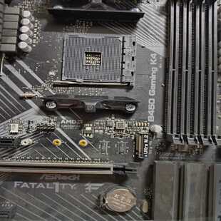 （议价)议价华擎b450GAMINGK4玩家至尊主板实物图现货维e修