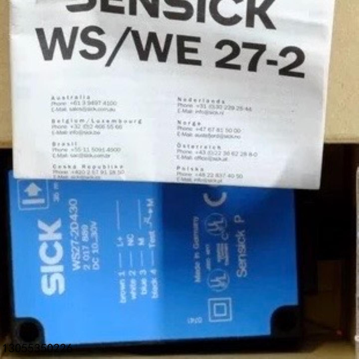 (议价)Sick WS27-2D430 西克全新工业条码扫描传感器