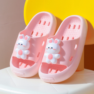 室内家居洗澡防滑漏水宝宝凉拖女孩 2024新款 浴室儿童拖鞋 男童夏季