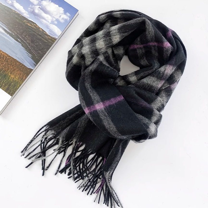 高货100%羊绒围巾男女款秋冬季黑色格纹黑白格子明星同款情侣围脖,服饰配件/皮带/帽子/围巾,围巾/丝巾/披肩,淘宝优惠券,粉丝福利购,淘宝优惠卷