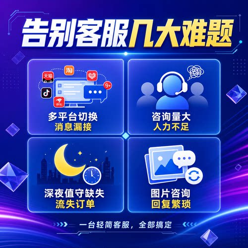 全平台自动回复聚合工具