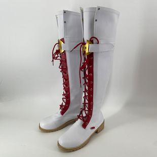 明日方舟遥cos鞋子靴子高跟靴金鱼cosplay服装女装定制