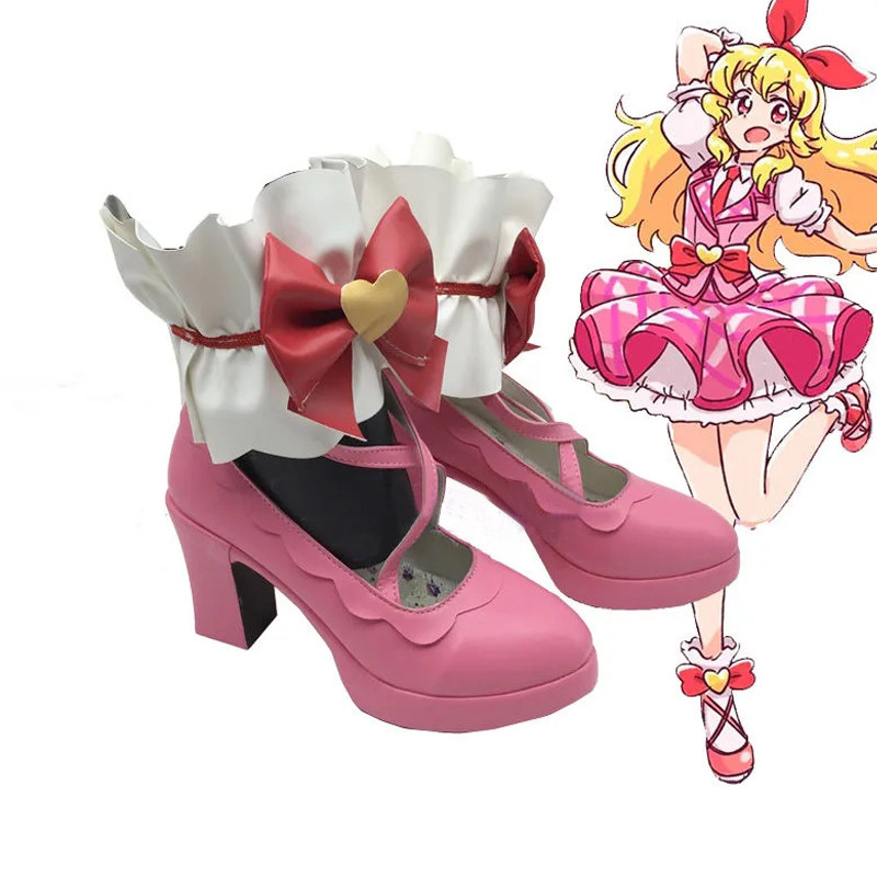 偶像活动星宫莓cos鞋来图定制动漫游戏角色cosplay鞋靴子定做