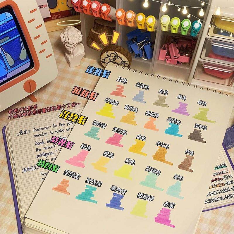 Double-Ended Highlighter 2-Tip Double-Headed Marker - Taobao product photo 3