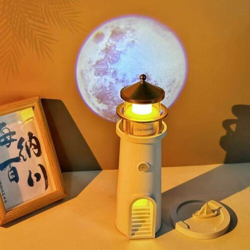 灯塔造型小夜灯蓝牙音响遥控