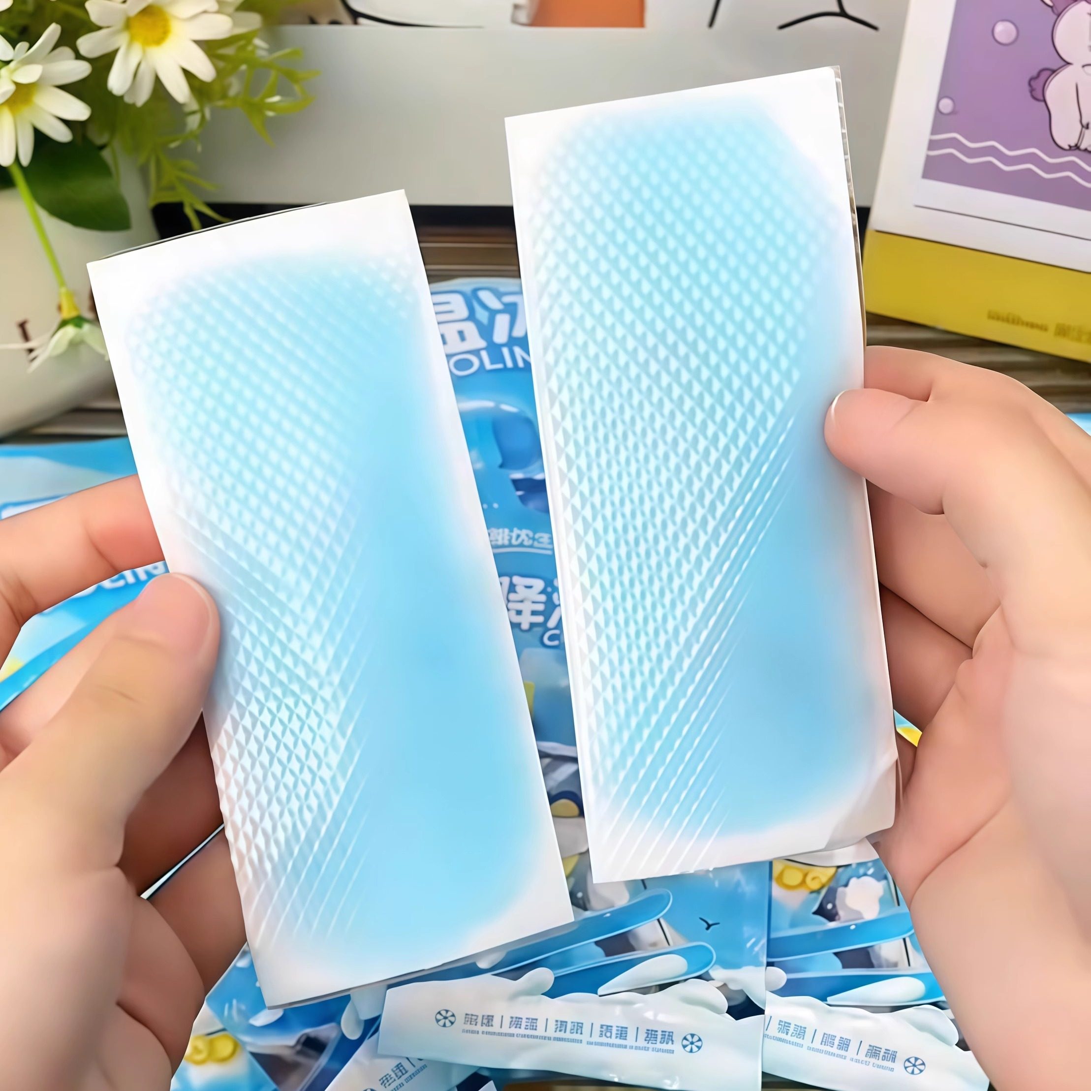 降温贴退热贴成人儿童冷冰敷手机散热神器夏季外出清凉贴军训好物,居家日用,冰贴,淘宝优惠券,粉丝福利购,淘宝优惠卷