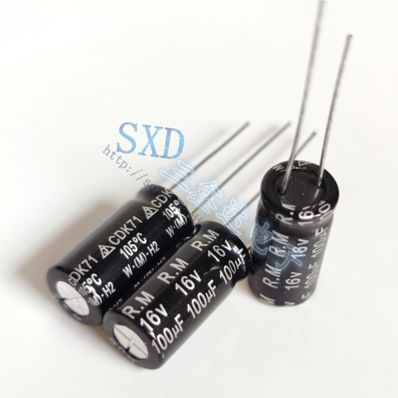 16V100UF 100UF16V全新原装CDK71立式音频发烧无极性电容10*20