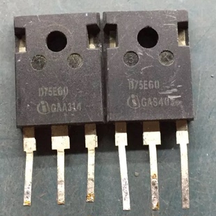 D75E60 原装进口拆机TO-247 快恢复整流管 75A600V 测量好可直拍