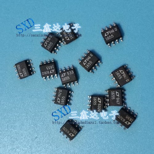 LTC1655CS8  1655原装进口 拆机数模转换器 SOP-8