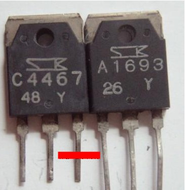 A1694 C4467 2SA1694 2SC4467 原装进口拆机音频功放对管1.6元/对