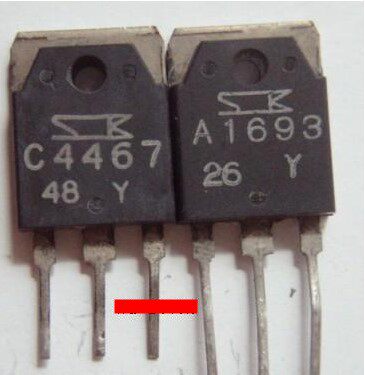 A1694 C4467 2SA1694 2SC4467 原装进口拆机音频功放对管1.6元/对