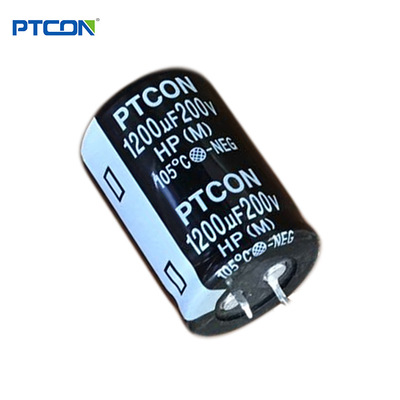 200v1200uf全新鹏泰厂价牛角铝电解电容供电源开关电焊机变频