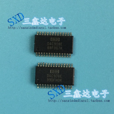 DAC908E DAC908原装进口拆机8位数模转换器集成IC SOP28