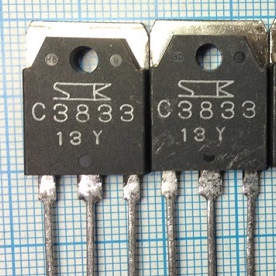 C3833 2SC3833 原装进口拆机大功率三极管现货测试包好 质量保证