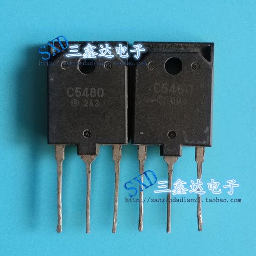 2sc5480 c5480原装进口拆机显示行管 三极管 O-3P测好发货 特价