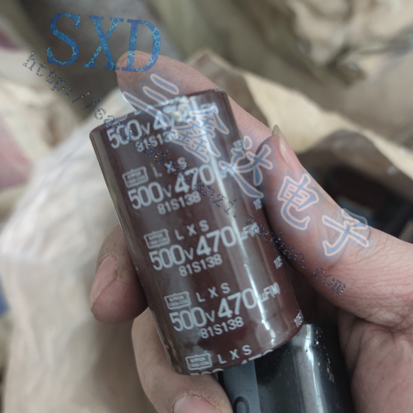 500V470UF 470UF550V进口原装拆机逆变器电容焊机电容35*60