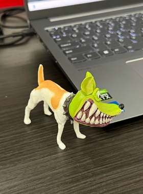 【上班手办】变相怪杰小狗工位摆件客厅装饰搞怪解闷电影周边模玩