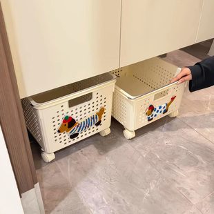 收纳篮浴室收纳筐脏衣篮筐脏衣服洗衣篮柜下篮子杂物篮卫生间家用
