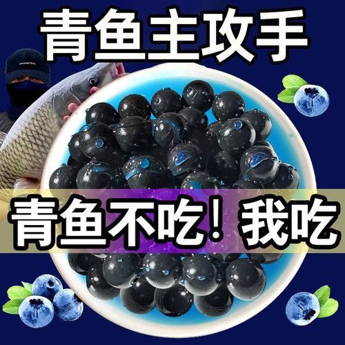 青鱼珠珠软饵料钓巨物颗粒野钓