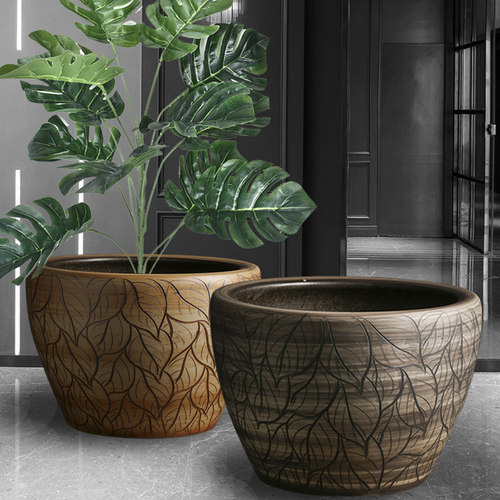 景德镇陶瓷大缸手工庭院花盆