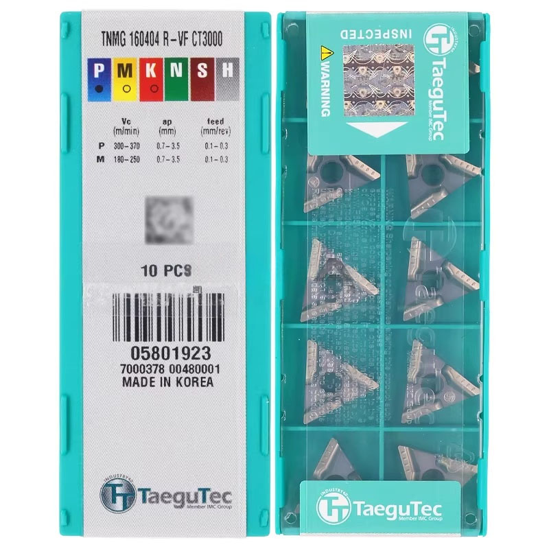 正品韩国特固克 数控刀片 TNMG160404R-VF TNMG160408L-VF CT3000