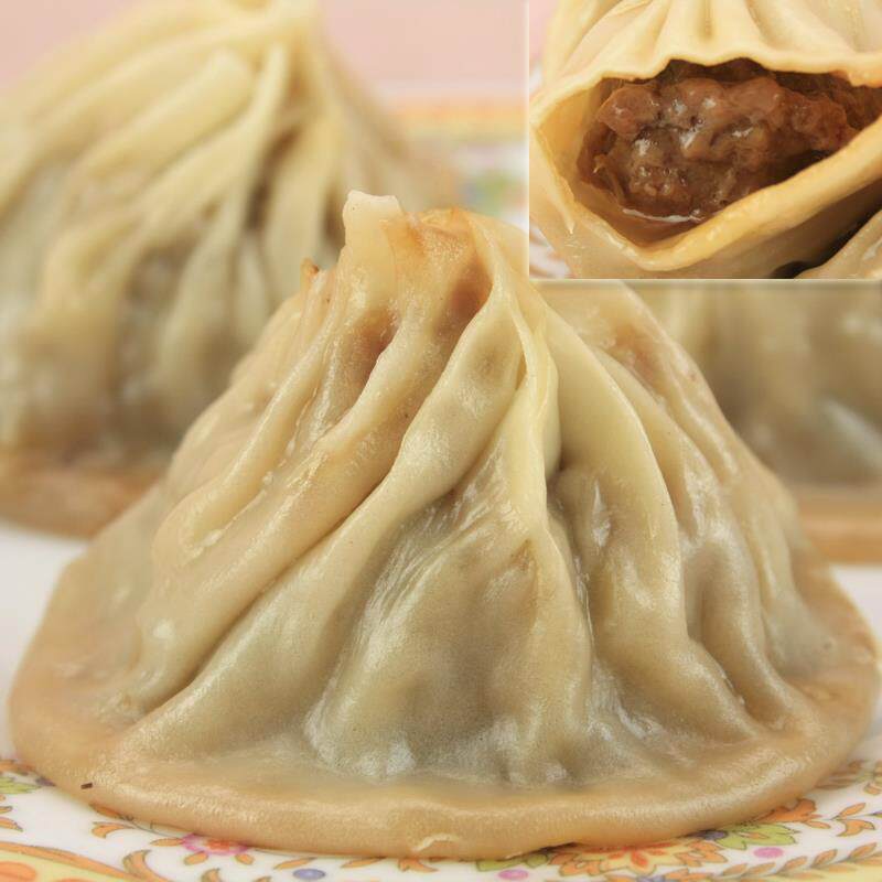 正货正宗无锡小笼包小笼馒头鲜肉汤包50只 早餐包子 顺丰