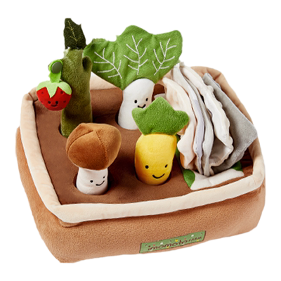 imomoto拔萝卜玩具毛绒玩偶6个月