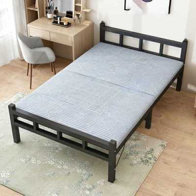 折叠床单人床家用办公室午休床简易床木板床便携陪护床出租屋铁床