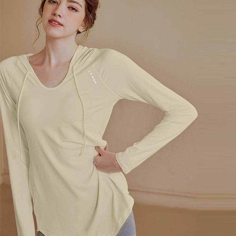 Yoga clothes womens loose sports tops large size medium and