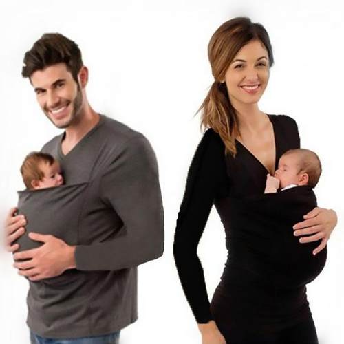 Multifunctional Clothes Kangaroo Mommy Casual Long Sleeve