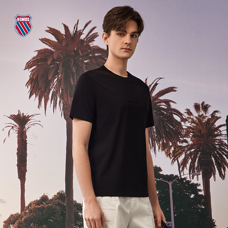 KSWISS盖世威T恤男休闲运动短袖