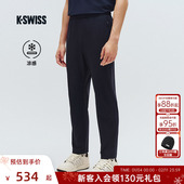 KSWISS盖世威运动裤 1010778 凉感百搭舒适针织透气休闲长裤 男 秋季
