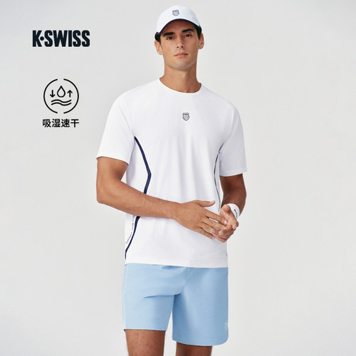 KSWISS盖世威运动T恤男
