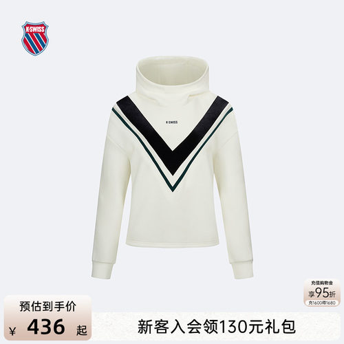 KSWISS盖世威卫衣女百搭潮流上衣