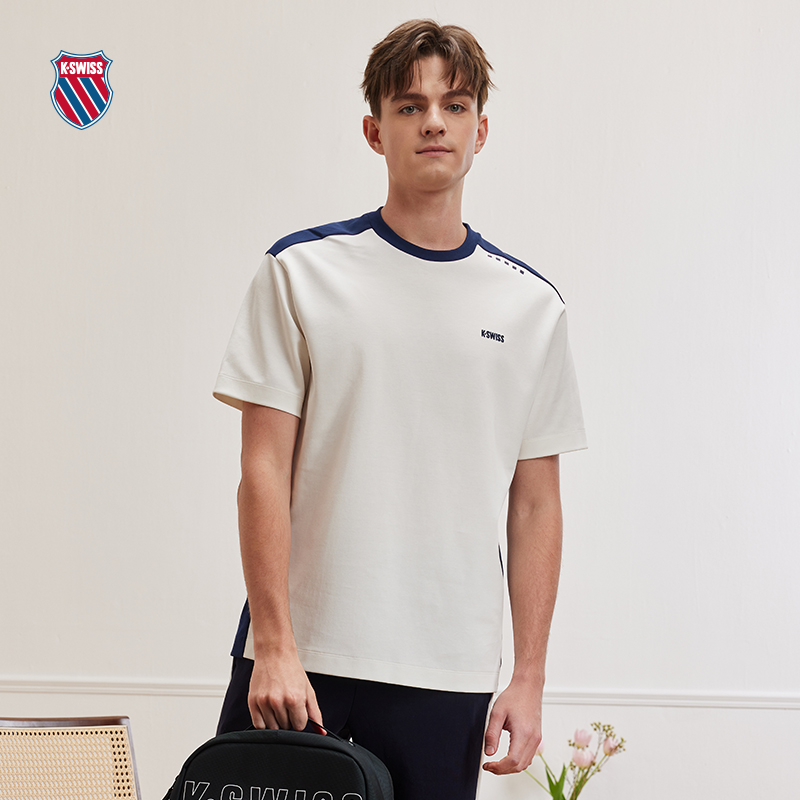 KSWISS盖世威T恤男透气百搭短袖