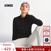 百搭舒适休闲运动针织长袖 KSWISS盖世威T恤女新款 时尚 上衣1911508